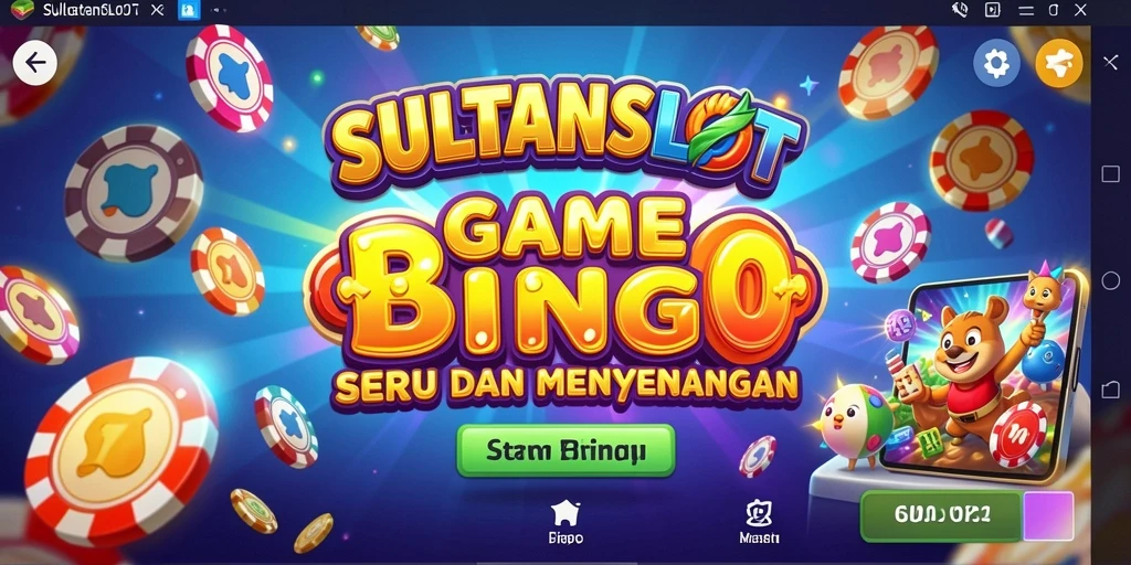 Tampilan gameplay SULTANSLOT dalam permainan Bingo yang seru.