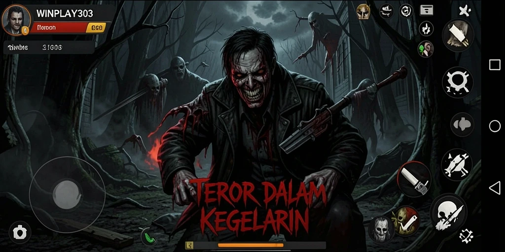 Tampilan gameplay WINPLAY303 yang mencekam dan menyeramkan.